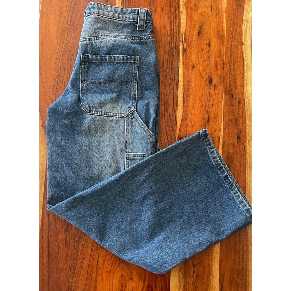 Edikted Cargo Wide Leg Jeans size small